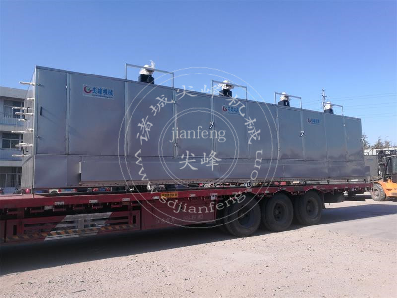 大型中草藥烘干機發(fā)貨