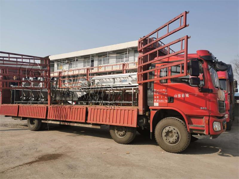 磐安縣生姜清洗風干輸送流水線發(fā)貨