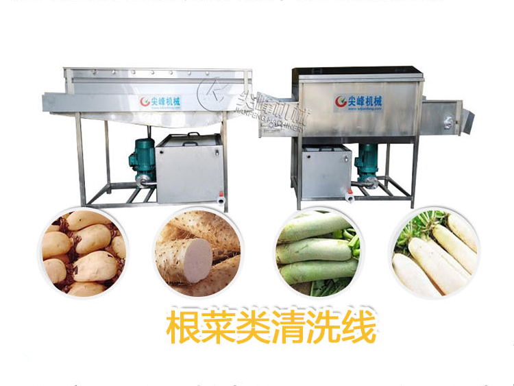 土豆去皮清洗流水線(xiàn)