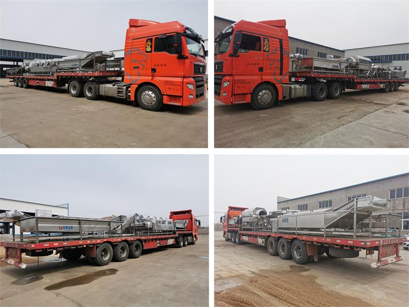 陜西省神木市山野菜加工設(shè)備成功配送