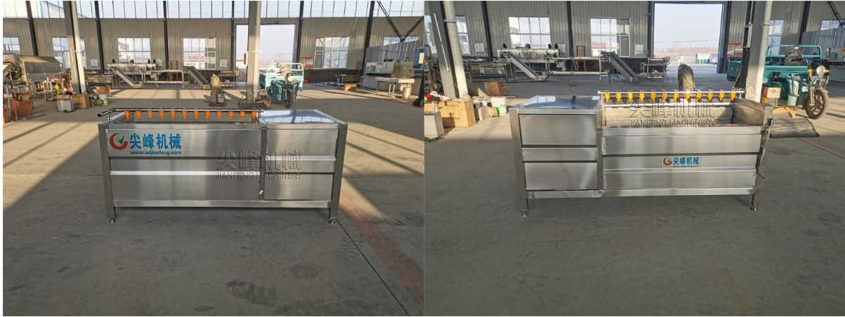 薯芋類毛輥去皮清洗機器設備