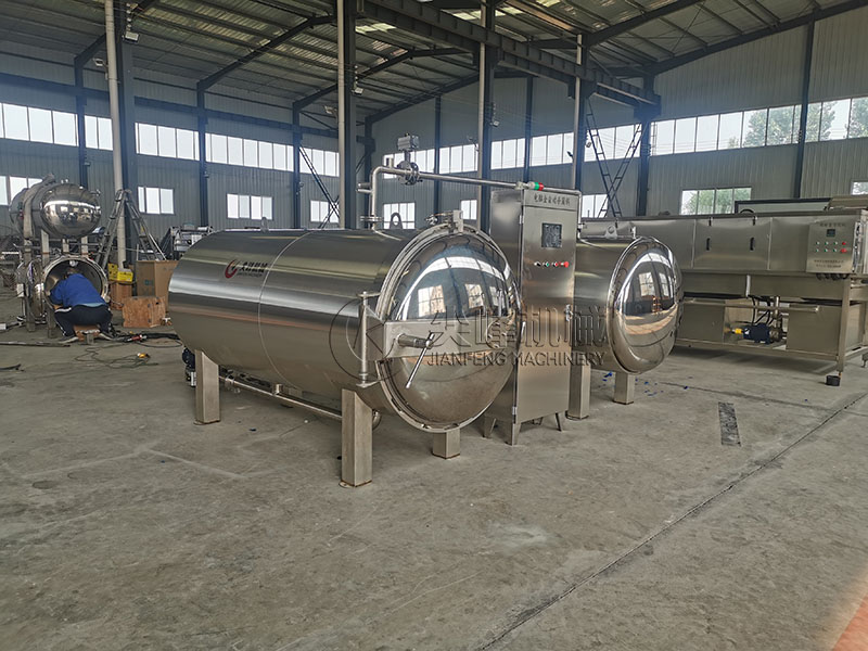 雙鍋并聯(lián)殺菌鍋